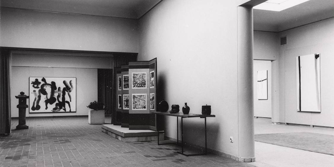 Exhibition 'Tradition and innovation in Japanese art', 1959