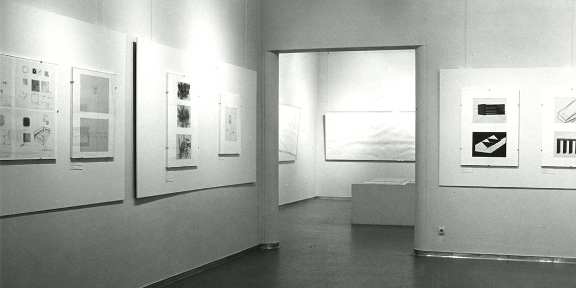 Tentoonstelling Diagrams & Drawings, 1972