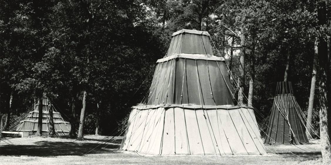 Cornelius Rogge, Tentenproject, 1975