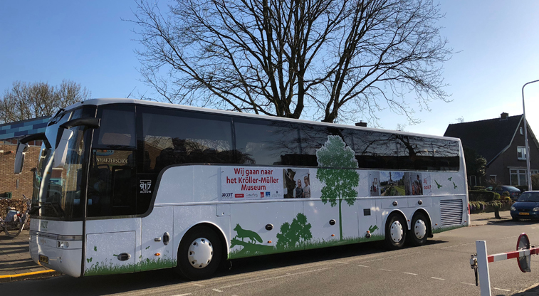 bus gemeente Ede en Kröller-Müller Museum