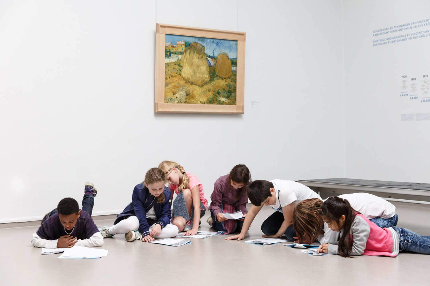 Basisschool in het museum