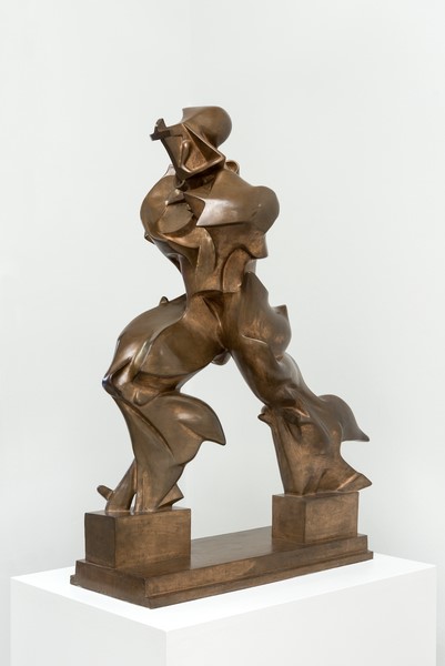 Umberto Boccioni, Forme uniche della continuità nello Spazio, 1913, (gegoten in 1972), foto: Marjon Gemmeke 